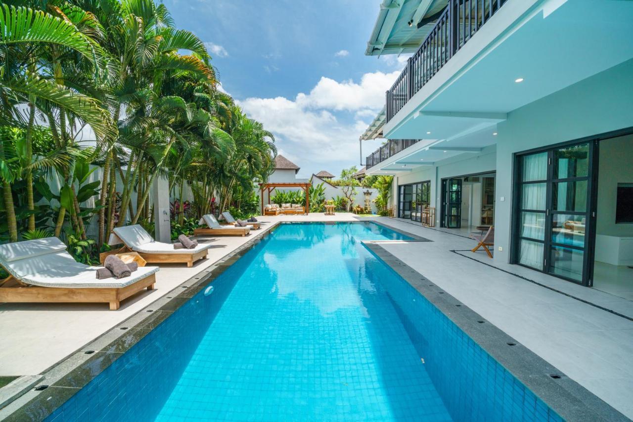 Villa Okenada - Modern 5-Bedroom Pool Villa In Berawa! ชังกู ภายนอก รูปภาพ