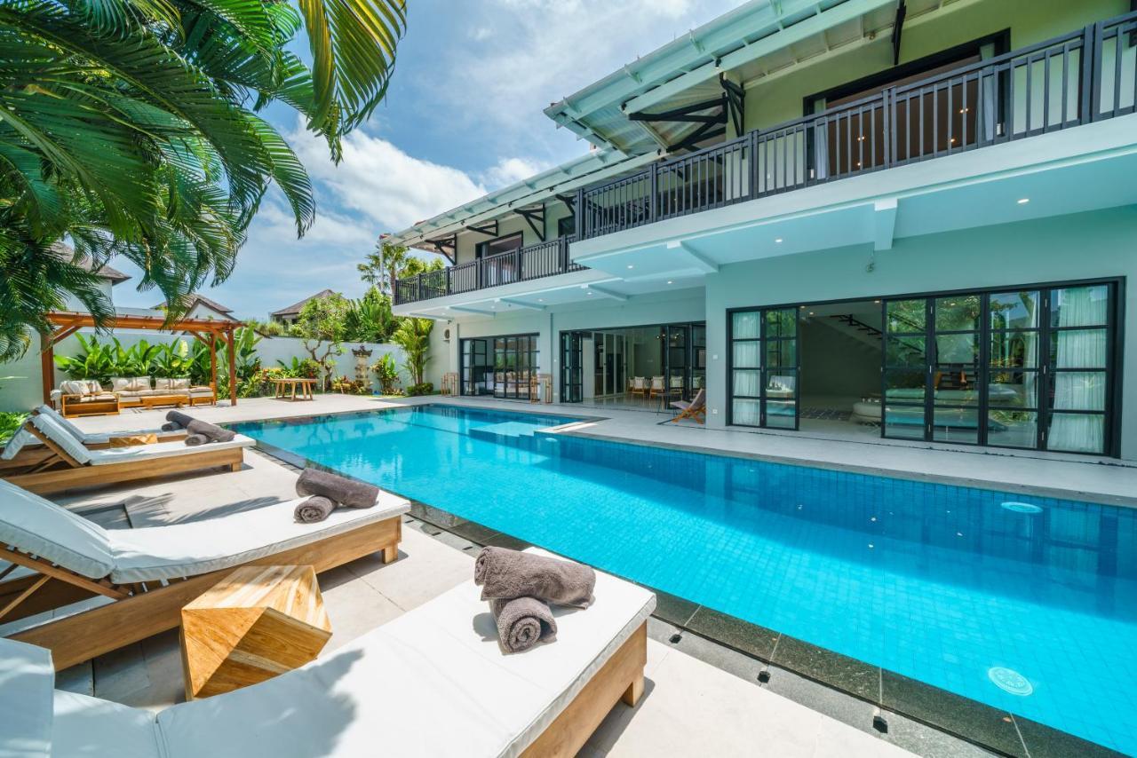 Villa Okenada - Modern 5-Bedroom Pool Villa In Berawa! ชังกู ภายนอก รูปภาพ